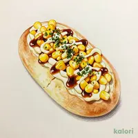 醤油コーンマヨネーズパン