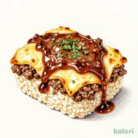 Meat Doria with Three Cheeses and Extra Sauce