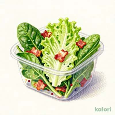 Soft Spinach and Bacon Salad
