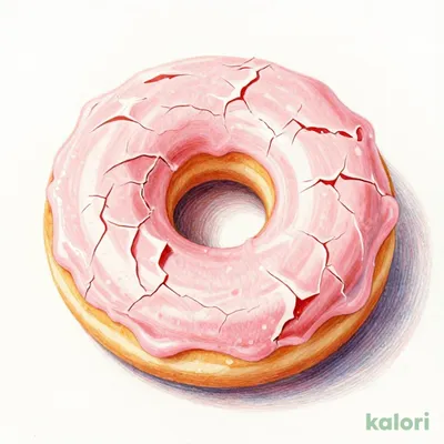 Strawberry Old Fashioned Donut