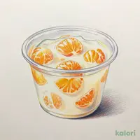 さっぱり牛乳寒天