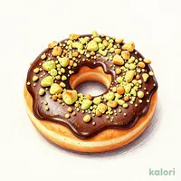 もちもち食感どーなつ　チョコ＆クランブル