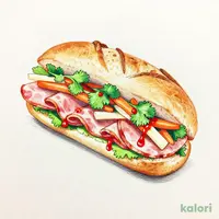 スイートチリソースのバインミー