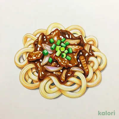 Bonito Dashi Curry Udon Noodles
