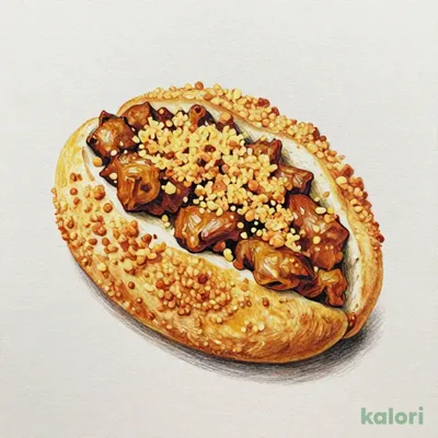 Spicy Keema Curry Bread