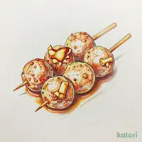 Oden Chicken Meatball Skewer with Cartilage