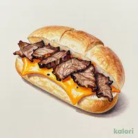 フィリーチーズステーキ仕立てロール