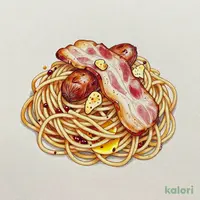 大盛りペペロンチーノ