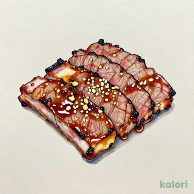 ７プレミアム　　　　　牛カルビ焼き