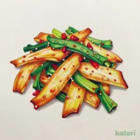 Stir-fried Zha Cai (Pickled Mustard Plant)