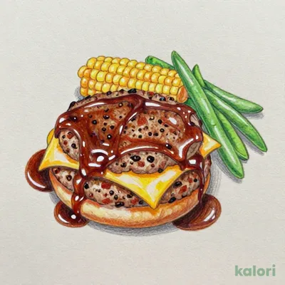 ７Ｐとろーり４種の　　チーズハンバーグ