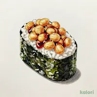 細巻寿司　旨味タレのひきわり納豆巻