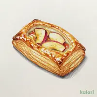 ずっしりデニッシュ りんご