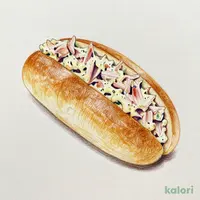 コッペパン　　　　　　ツナマヨネーズ