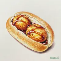 ソースコロッケパン