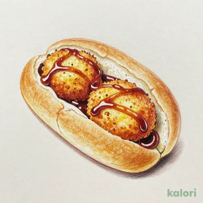 ソースコロッケパン