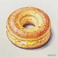 ７カフェ　バター香る　ふわふわバウムクーヘン