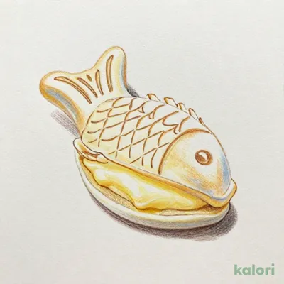 ７プレミアム　しろもちたい焼き　カスタードクリーム