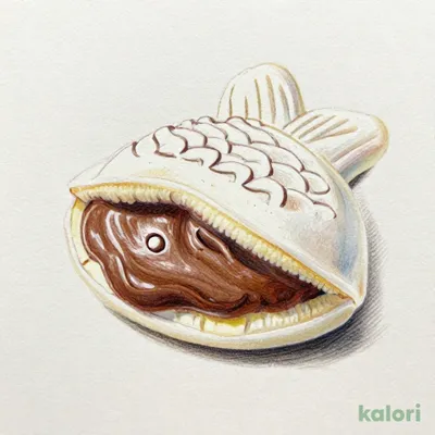Shiromochi Taiyaki (Chewy Fish-Shaped Cake), Rich Chocolate Cream