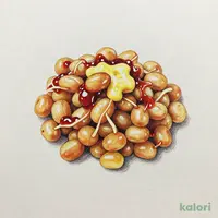 Hikiwari Natto (Fermented Soybeans)