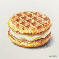Maple Waffle Chiffon Cake