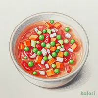 ７プレミアム　冷たいミネストローネ
