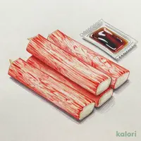 ７Ｐかに酢で食べるお刺身かにかま