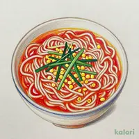 ７Ｐ糖質０ｇ低カロリー麺　辛麺スープ付き