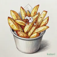 Mixed Fries (Salt & Consommé Flavor), Large