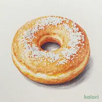 お店で揚げたシュガードーナツ