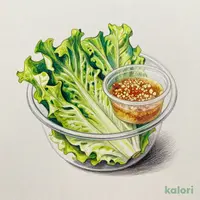 ザクザクとした食感のうま塩レタスサラダ
