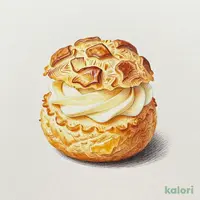 バニラ広がるカスタードシュー
