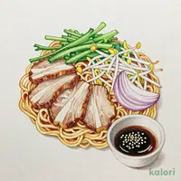 上州麦豚使用　豚しゃぶラーメンサラダ