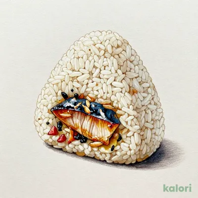 Koshihikari Rice Ball with Charcoal-Grilled Mackerel