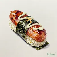 直火焼ソーセージおむすび