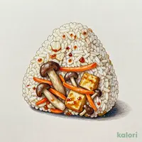 舞茸ご飯おむすび