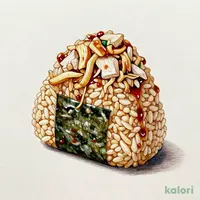 鶏ごぼうおむすび　紫峰使用