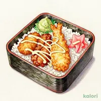 Nori Bento (Seaweed Rice Bowl) with 4 Side Dishes