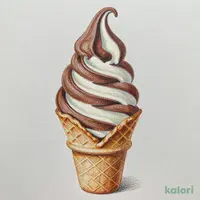 ７プレミアム　ワッフルコーン　チョコ＆ミルク