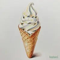 ７プレミアムゴールド　金のワッフルコーン　マダガスカルバニラ