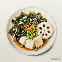 ７種具材のお豆腐とひじきの煮物