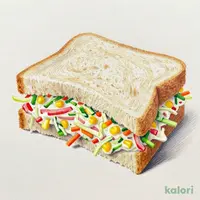 Coleslaw Sandwich