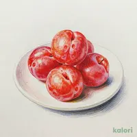 Seven Premium Pitted Crunchy Plum, Small Plum Flavor