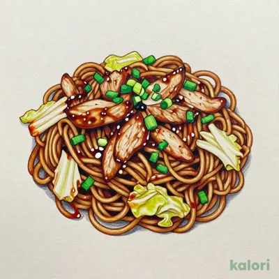 Higashimurayama Black Yakisoba (Stir-Fried Noodles)