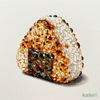 炭火で焼いた焼おにぎり