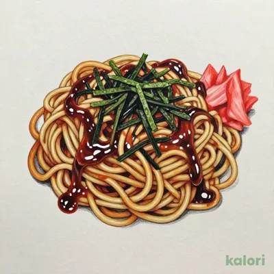 麺たっぷり　ソース焼そば