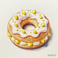 デニッシュドーナツ レモン&クリームチーズ