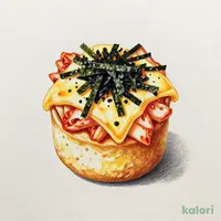 あつあつオーブン焼き　キムチーズもんじゃ