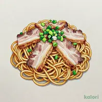 たっぷりねぎ 豚塩焼そば