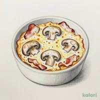 ５種きのことベーコンのグラタン